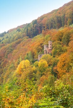 Schadeck Castle in Neckarsteinach