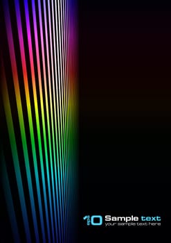 Abstract vector eps10 glowing background. For your design.