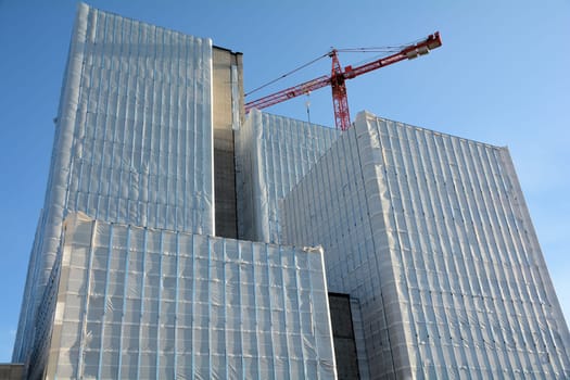 Construction site in Hanover