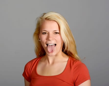 Stick out your tongue