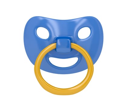 Pacifier isolated on a white background
