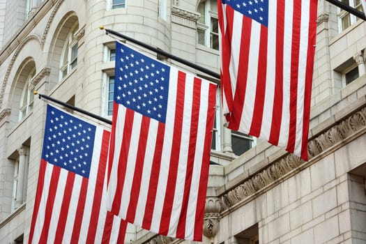 American Flags as Symbol of the American Nation