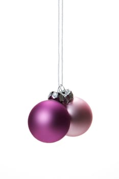 Christmas,Christmas baubles pink