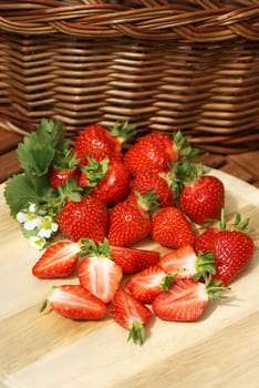 Fresh strawberries
