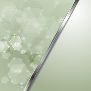 Abstract light green shiny background. Vector design eps 10