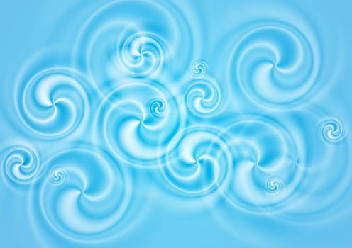 Abstract elegant swirl vector background