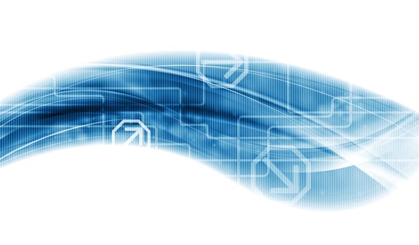 Creative technology wave design. Vector background eps 10