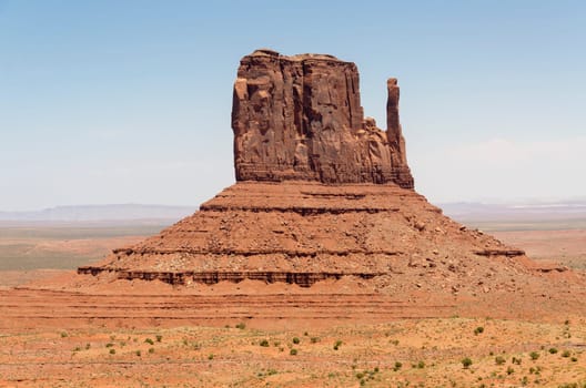 Monument Valley in Utah in the United States of America