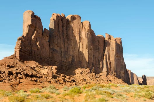 Monument Valley in Utah in the United States of America