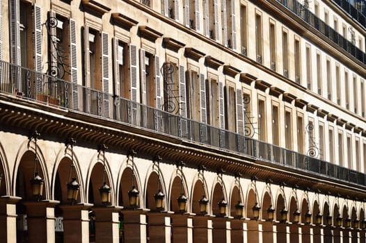 Original historic Parisian architecture