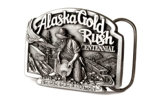 Buckle of Alaska belt