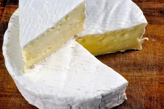 French Camembert cheese of Normandy