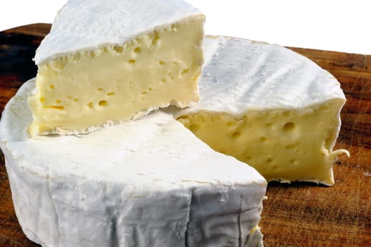 French Camembert cheese of Normandy