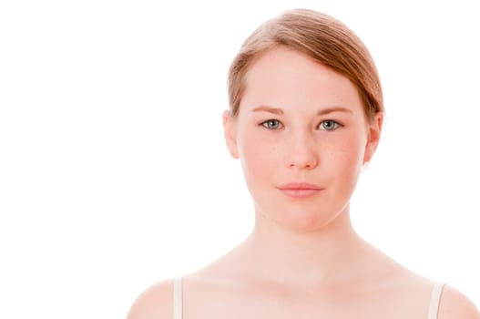 Young woman,teenagers with body care,apply cream