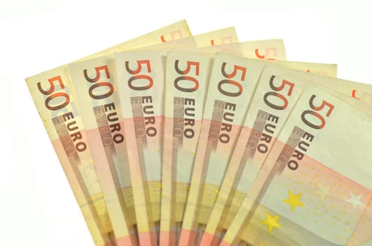 fifty euro banknotes