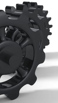 Black gears insulated 9