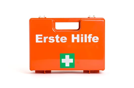 Red First aid kit