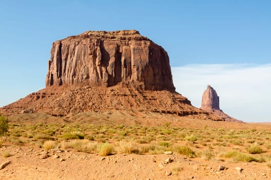 Monument Valley in Utah in America