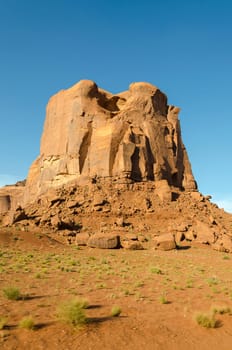 Monument Valley in Utah in America