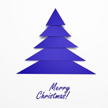 Christmas tree abstract