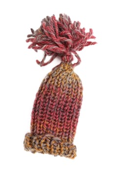 Reddish brown knitted hat,wooly hat