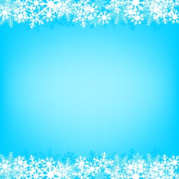 snow background on a winter theme
