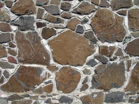 The stone background, design of wall or fence