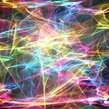 Abstract fractal background