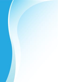 Simple abstract blue vertical background for design