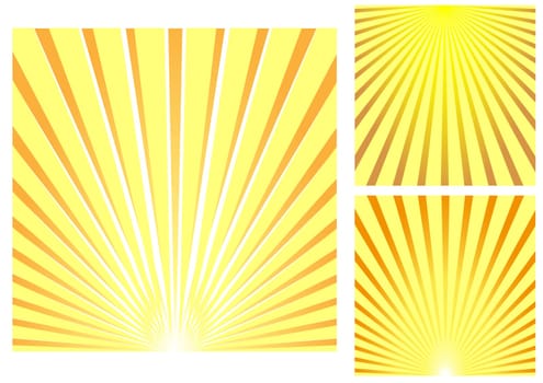 Sun rays to modify your cover, box, background