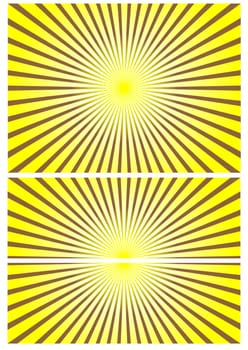 Sun rays to modify your cover, box, background