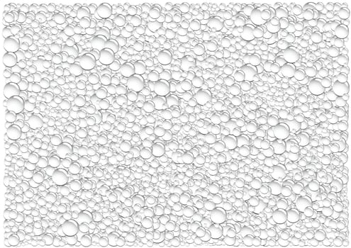 The gray drops condensation vector background