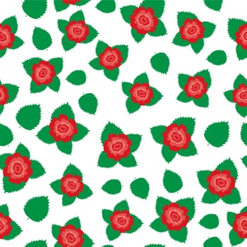 Red rose texture