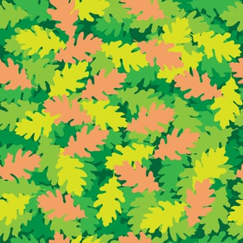 Oak colors leaves texture for background design