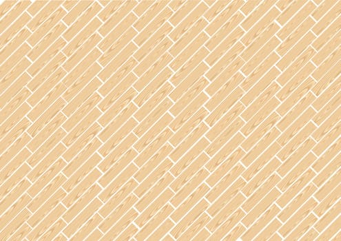 Wood floor parquets on the white background