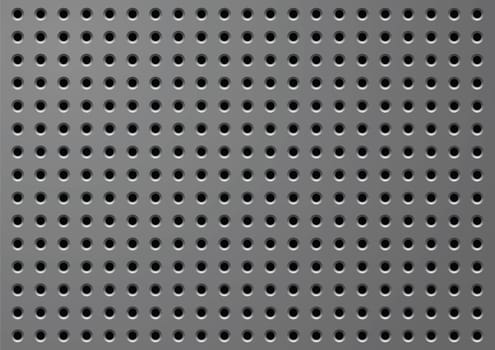 Sheet threw in holes