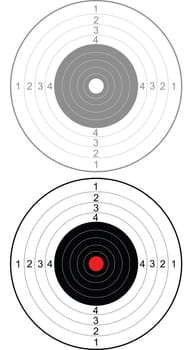 Target for shooting from a cold steel