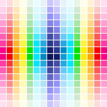 The beautiful gradient rainbow colors palette, background design