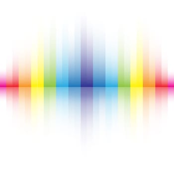 The beautiful gradient rainbow colors background for design