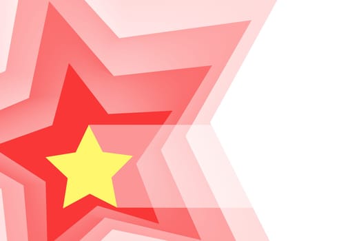Abstract modern simple background with star forms and a place for the text