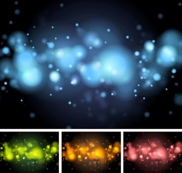Abstract shiny colorful vector background