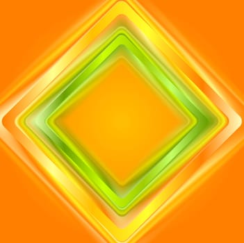 Abstract shiny squares background. Vector logo eps 10