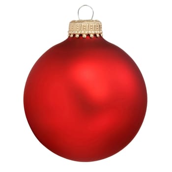 christmas ornament isolated