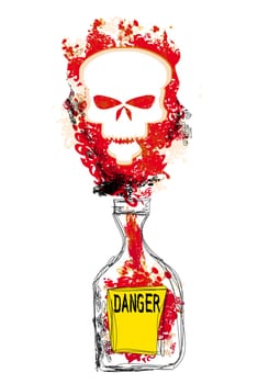 bottle of poison