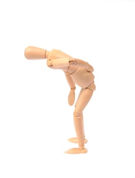 Back pain concept
