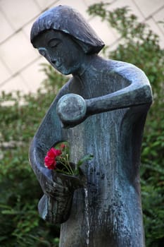 Pharmacist's fountain in Extertal-Bösingfeld