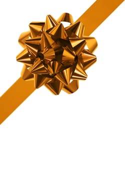 gold bow