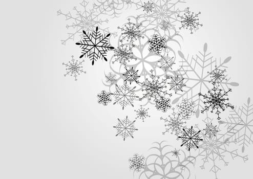 Abstract Christmas vector background