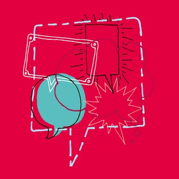 Brainstorm / Discussion or Chat and Speech bubbles