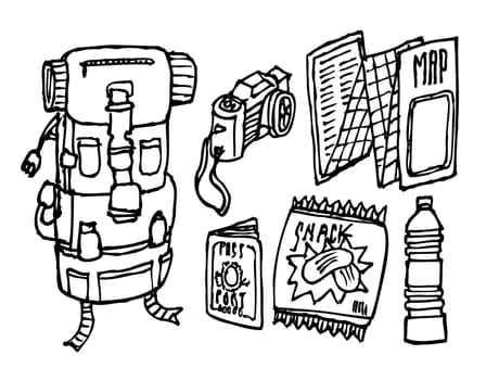 Backpacker survival set
